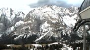 Archiviertes Webcam Bild: Ehrwalder Alm - Bergstation Sesselbahn Gaistal am 28.04.2026 um 06:25 Uhr