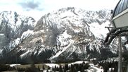 Archiviertes Webcam Bild: Ehrwalder Alm - Bergstation Sesselbahn Gaistal am 28.04.2026 um 07:25 Uhr