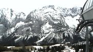 Archiviertes Webcam Bild: Ehrwalder Alm - Bergstation Sesselbahn Gaistal am 28.04.2026 um 12:25 Uhr