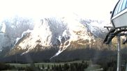 Archiviertes Webcam Bild: Ehrwalder Alm - Bergstation Sesselbahn Gaistal am 28.05.2026 um 06:31 Uhr