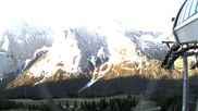 Archiviertes Webcam Bild: Ehrwalder Alm - Bergstation Sesselbahn Gaistal am 29.05.2026 um 06:51 Uhr
