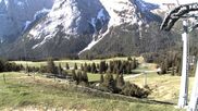 Archiviertes Webcam Bild: Ehrwalder Alm - Bergstation Sesselbahn Gaistal am 29.05.2026 um 08:51 Uhr