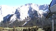 Archiviertes Webcam Bild: Ehrwalder Alm - Bergstation Sesselbahn Gaistal am 29.05.2026 um 18:51 Uhr