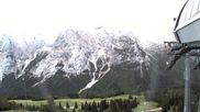 Archiviertes Webcam Bild: Ehrwalder Alm - Bergstation Sesselbahn Gaistal am 12.06.2026 um 06:22 Uhr