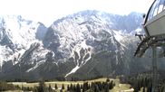 Archiviertes Webcam Bild: Ehrwalder Alm - Bergstation Sesselbahn Gaistal am 12.07.2026 um 14:36 Uhr
