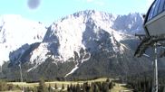 Archiviertes Webcam Bild: Ehrwalder Alm - Bergstation Sesselbahn Gaistal am 12.07.2026 um 18:36 Uhr