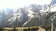 Archived webcam image showing Ehrwald - Top station chairlift "Gaistal" on 21 Jul 2026 at 10:46