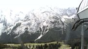Archiviertes Webcam Bild: Ehrwalder Alm - Bergstation Sesselbahn Gaistal am 27.07.2026 um 14:17 Uhr