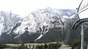 Archiviertes Webcam Bild: Ehrwalder Alm - Bergstation Sesselbahn Gaistal am 27.07.2026 um 20:35 Uhr