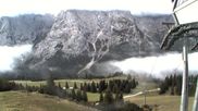 Archiviertes Webcam Bild: Ehrwalder Alm - Bergstation Sesselbahn Gaistal am 12.10.2026 um 08:42 Uhr