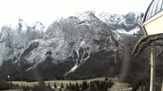 Archiviertes Webcam Bild: Ehrwalder Alm - Bergstation Sesselbahn Gaistal am 28.10.2026 um 07:51 Uhr