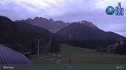 Archived webcam image showing Base Station Marienbergbahn I (1100m) - Biberwier on 15 Jun 2026 at 05:29