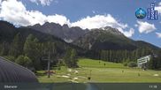 Archived webcam image showing Base Station Marienbergbahn I (1100m) - Biberwier on 15 Jun 2026 at 11:29