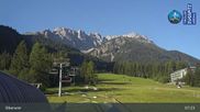 Archived webcam image showing Base Station Marienbergbahn I (1100m) - Biberwier on 19 Jun 2026 at 07:49