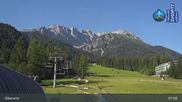 Archived webcam image showing Base Station Marienbergbahn I (1100m) - Biberwier on 19 Jun 2026 at 08:49