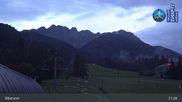Archived webcam image showing Base Station Marienbergbahn I (1100m) - Biberwier on 20 Jun 2026 at 03:38