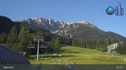 Archived webcam image showing Base Station Marienbergbahn I (1100m) - Biberwier on 20 Jun 2026 at 07:38