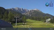 Archived webcam image showing Base Station Marienbergbahn I (1100m) - Biberwier on 20 Jun 2026 at 08:38