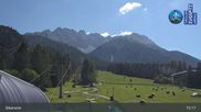 Archiviertes Webcam Bild: Talstation Marienbergbahn I (1100m) - Biberwier am 12.07.2026 um 15:30 Uhr