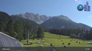Archiviertes Webcam Bild: Talstation Marienbergbahn I (1100m) - Biberwier am 12.07.2026 um 17:30 Uhr