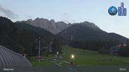 Archived webcam image showing Base Station Marienbergbahn I (1100m) - Biberwier on 12 Aug 2026 at 03:56