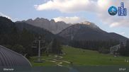 Archived webcam image showing Base Station Marienbergbahn I (1100m) - Biberwier on 17 Aug 2026 at 08:10