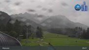 Archived webcam image showing Base Station Marienbergbahn I (1100m) - Biberwier on 17 Aug 2026 at 09:10