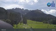 Archived webcam image showing Base Station Marienbergbahn I (1100m) - Biberwier on 26 Aug 2026 at 13:38