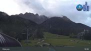 Archived webcam image showing Base Station Marienbergbahn I (1100m) - Biberwier on 11 Oct 2026 at 01:18
