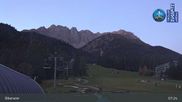 Archived webcam image showing Base Station Marienbergbahn I (1100m) - Biberwier on 16 Oct 2026 at 07:00