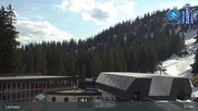 Archived webcam image showing Grubig Alm at Lermoos Ski Resort on 18 Apr 2026 at 17:57