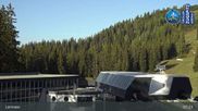 Archived webcam image showing Grubig Alm at Lermoos Ski Resort on 26 May 2026 at 07:10