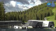 Archived webcam image showing Grubig Alm at Lermoos Ski Resort on 14 Jun 2026 at 08:09