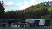 Archived webcam image showing Grubig Alm at Lermoos Ski Resort on 23 Jun 2026 at 07:09