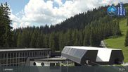 Archived webcam image showing Grubig Alm at Lermoos Ski Resort on 23 Jun 2026 at 11:09