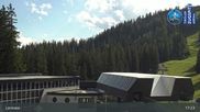 Archived webcam image showing Grubig Alm at Lermoos Ski Resort on 17 Jul 2026 at 17:11