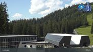 Archived webcam image showing Grubig Alm at Lermoos Ski Resort on 29 Jul 2026 at 11:43
