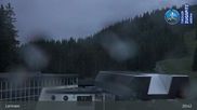 Archived webcam image showing Grubig Alm at Lermoos Ski Resort on 16 Aug 2026 at 03:36