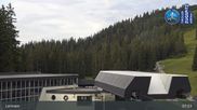 Archived webcam image showing Grubig Alm at Lermoos Ski Resort on 16 Aug 2026 at 08:36