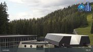 Archived webcam image showing Grubig Alm at Lermoos Ski Resort on 16 Aug 2026 at 09:36