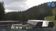 Archived webcam image showing Grubig Alm at Lermoos Ski Resort on 16 Aug 2026 at 13:36