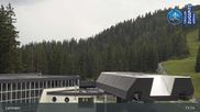 Archived webcam image showing Grubig Alm at Lermoos Ski Resort on 16 Aug 2026 at 17:36