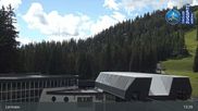Archived webcam image showing Grubig Alm at Lermoos Ski Resort on 22 Aug 2026 at 13:14