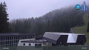 Archived webcam image showing Grubig Alm at Lermoos Ski Resort on 10 Sep 2026 at 07:08