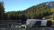 Archived webcam image showing Grubig Alm at Lermoos Ski Resort on 15 Sep 2026 at 08:44