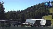 Archived webcam image showing Grubig Alm at Lermoos Ski Resort on 15 Sep 2026 at 13:44