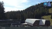 Archived webcam image showing Grubig Alm at Lermoos Ski Resort on 15 Oct 2026 at 13:19