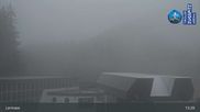 Archived webcam image showing Grubig Alm at Lermoos Ski Resort on 21 Oct 2026 at 13:56