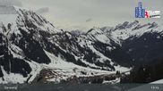 Archiviertes Webcam Bild: Berwang: Sonnalmbahn Bergstation am 13.04.2026 um 13:50 Uhr