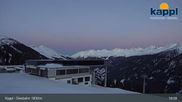 Archiviertes Webcam Bild: Kappl: Bergstation Diasbahn am 26 Feb 2026 um 01:44 Uhr
